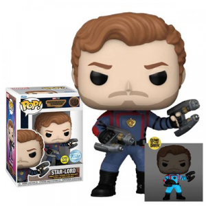 Funko POP! Guardiani Galassia 3: Star-Lord (1201) GITD EXM