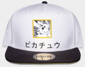 Cap Pokemon Bianco