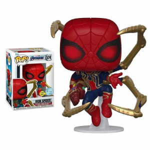Funko POP! Avengers Endgame: Iron Spidey (574) GITD EXM