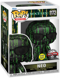 Funko POP! The Matrix: Neo (1172) (GITD) EXM