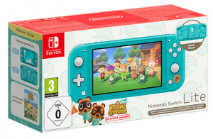 NINTENDO Switch Lite Aloha Tommy + Animal Crossing New Horiz