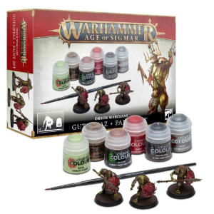 Age of Sigmar : Paint Set - Orruk Warclans Gutrippaz