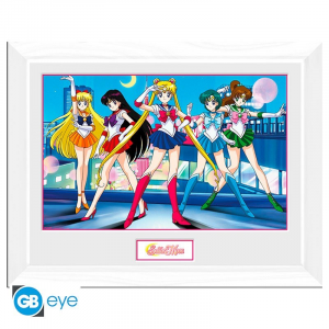 SAILOR MOON - POSTER INCORNICIATO: "GRUPPO" (30X40)