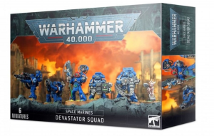 Warhammer 40.000 - Space Marine Devastator Squad