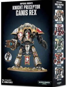 Warhammer 40000 - Imperial Knight - Knight Preceptor Canis Rex