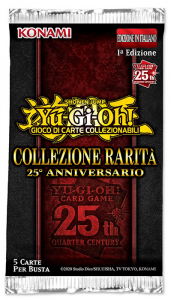 YUGI Collezione Rarita' 25th Anniversario 1 Busta