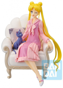 Sailor Moon Cosmos Ichibansho Usagi & Luna Antique Style