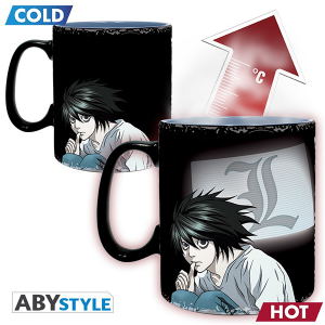 Tazza Cambia Colore Death Note Kira & L
