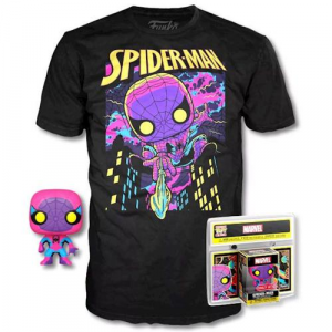 Funko POP! Pocket Tee (S) Marvel: Spider-Man EXM BKLT (fk5)