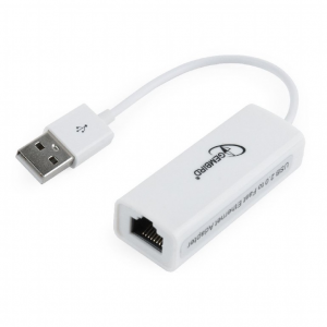 TECHMADE ADATTATORE USB-A A ETHERNET RJ45 BIANCO