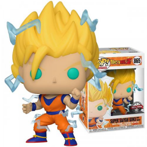 Funko POP! Dragon Ball Z: SS Goku w/Energy (865) EXM (fk9)
