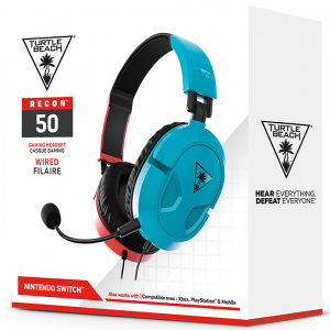 TURTLEBEACH Cuffie Recon 50 Blue Red