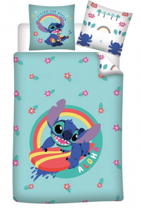 Copripiumino Singolo Cotone Lilo & Stitch Stitch Aloha