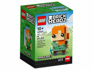 LEGO 40624 BrickHeadz Minecraft Alex 10+ anni-