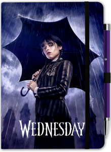 Taccuino A5 + Penna Proiettore Wednesday