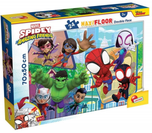 Puzzle 24 pz Maxi Floor Spidey - Lisciani