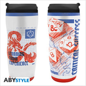 Dungeons & Dragons Travel Mug: Sketch Dice