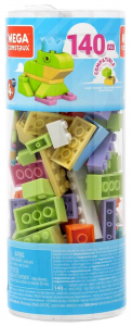 Mega Construx Wonder Builders 140 Piece Tube GVM55 [Version 1]