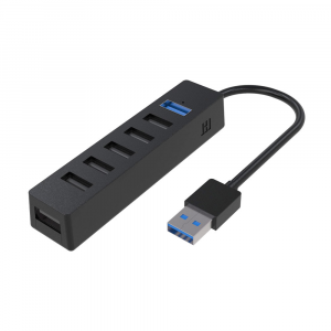PHU-1019 USB 2.0/3.0 HUB 6+1 PORTE