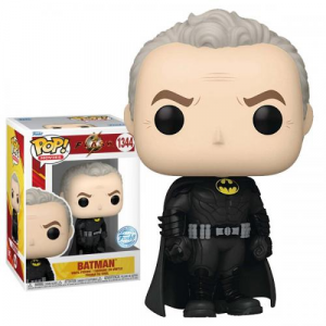 Funko POP! The Flash: Batman (Keaton) Unmask(1344) EXM (fk1)
