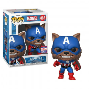 Pop Vinyl Marvel Captain America Capwolf Year Of The Shield 882