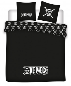 Copripiumino Singolo One Piece Personaggi Nero