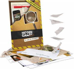 Hidden Games Luogo del Reato - Il 1Â° caso - IL CASO DI VILLASETIA - Italiana - Gioco realistico della scena del crimine, gioco emozionante del detective, gioco della stanza di fuga