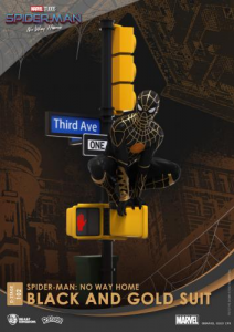 ST D-Stage Spider-Man No Way Home Black/Gold Suit 25cm
