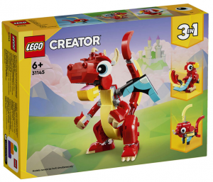 31145 Creator Drago Rosso