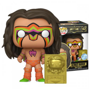 Funko POP! WWE HoF: Ultimate Warrior w/Card (142) EXM