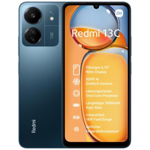 Xiaomi Redmi 13C 17,1 cm (6.74") Doppia SIM Android 13 4G USB tipo-C 6 GB 128 GB 5000 mAh Blu