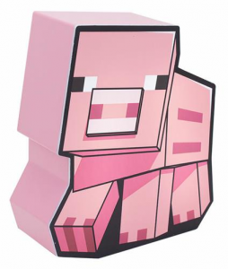 Lampada Minecraft Pig 2D Light (gt5)