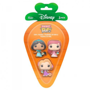 Funko POP! Carrot Pocket: Princess Rapunzel Ariel Jasmin