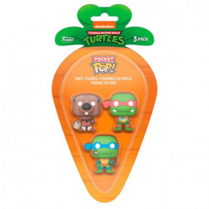 Funko POP! Carrot Pocket: Splinter Leonardo Raphael