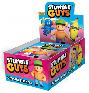 STUMBLE GUYS Stickers 1 Busta ( il prezzo si intende per singola Bustina)