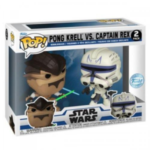 Funko POP! Star Wars Clone: Pong Krell / Captain Rex 2PK EXM