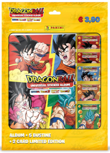 PANINI Stickers Dragon Ball Universal Album Starter Pack