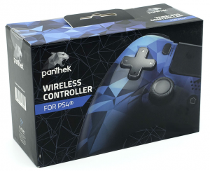 PANTHEK PS4 Controller Wireless Blu e Nero