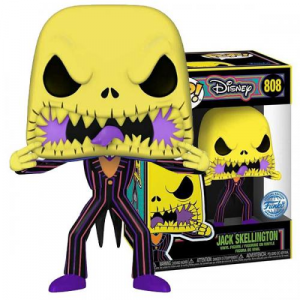 Funko POP! TNBC: Scary Face Jack (808) EXM BLKLT (fk2)
