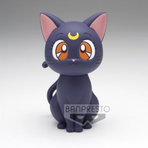 Sailor Moon Pretty Guardian Softvimates : Luna 15cm