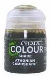 ATHONIAN CAMOSHADE colore Citadel shade paint 18ml ombreggiatura verde