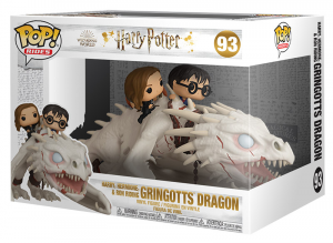 Funko Pop ! Harry Potter : Dragon w/Harry, Ron, & Hermione