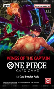 Carte One Piece - OP-06 Wings Of The Captain (Busta 12 Carte, EN) (il prezzo si intende per singola Bustina)