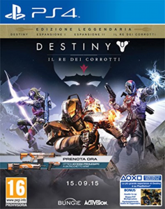 Destiny: Il Re Dei Corrotti -Legendary Edition Usato

PlayStation 4 - Sparatutto
Versione Italiana