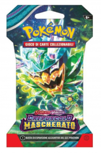 Pokemon Crepuscolo Mascherato 1 Busta Paper Sleeve