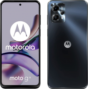 Motorola Moto G13 - 128GB - Matte Charcoal (TIM) (Dual SIM)