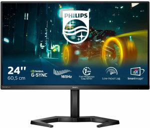 PHILIPS MONITOR 23,8 LED IPS 16:9 FHD 1MS 165HZ 250 CDM, HDMI/DP, PIVOT, MULTIMEDIALE
