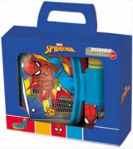Gift Set 2 in 1 Portamerenda + Borraccia Spider-Man