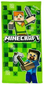 Telo Mare Poliestere Minecraft 70x140cm