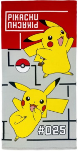 Telo Mare Poliestere Pokemon Pikachu 70x140cm